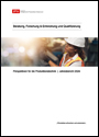 Cover des IPH-Jahresberichts 2025 mit Facharbeiterin in Schutzhelm und Warnweste an einer Industriemaschine