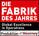 Logo Fabrik des Jahres