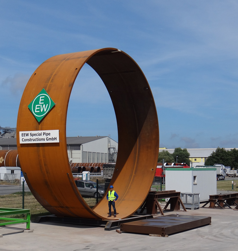XXL-Rohre für Offshore-Parks