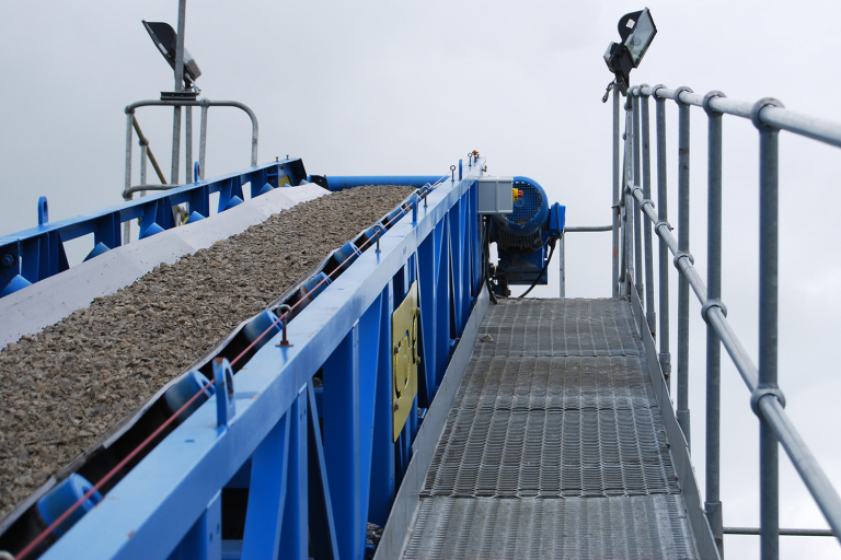 Aufbau des Förderbands