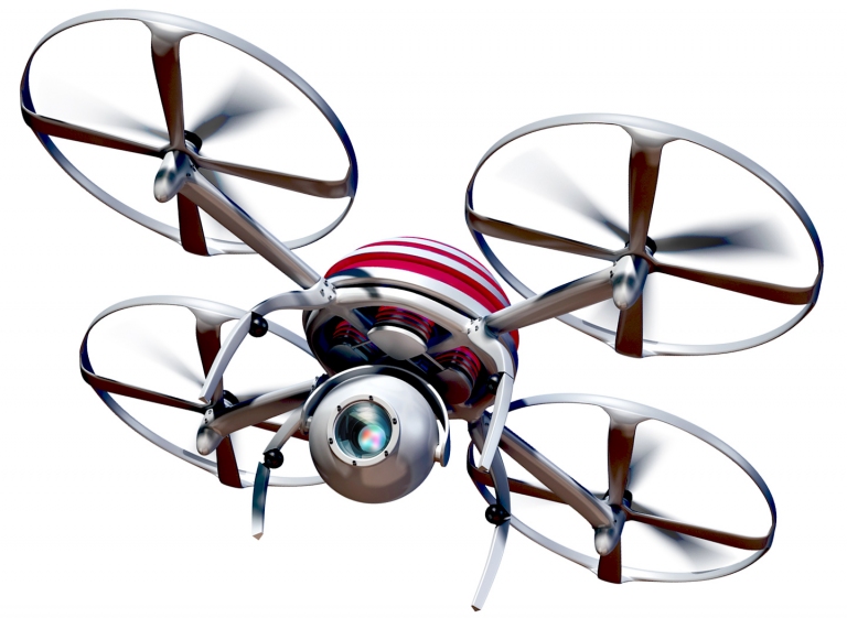 Kamera-Drohnen zur Optimierung von Fabriken